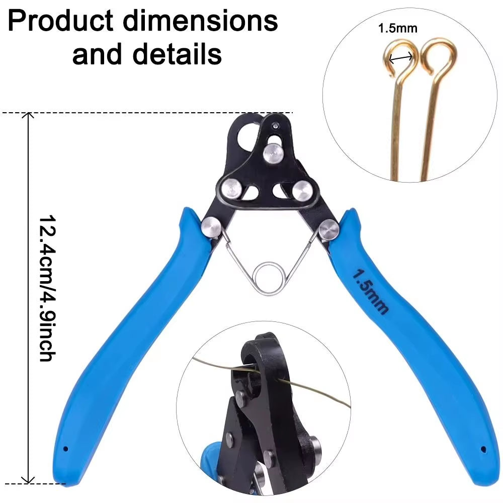 Repair Wire Rolling Pliers Craft Jewelry Making round Nose Pliers Professional Precision Jewelry Repair Pliers DIY