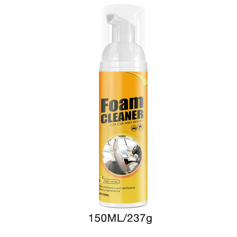 SEAMETAL 150/60Ml Multi-Purpose Foam Cleaner Spray Car Home Interior Cleaner Foam Spray Anti-Aging Protection for Car Accessorie