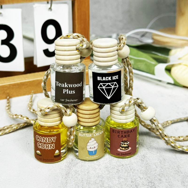 Car Essential Oil Diffuser, Hanging Car Air Freshener, Interior Accessories for Cars, Home, Office, Liquid Fragrance Must-Have, Car Aromatherapy Diffuser