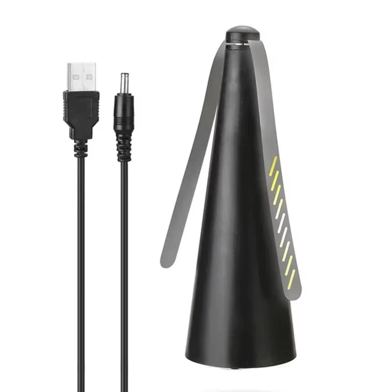 Electric Insect Repellent Fan: Usb/Battery Powered Tabletop Fly Killer for Kitchen Outdoor Food Safety Device