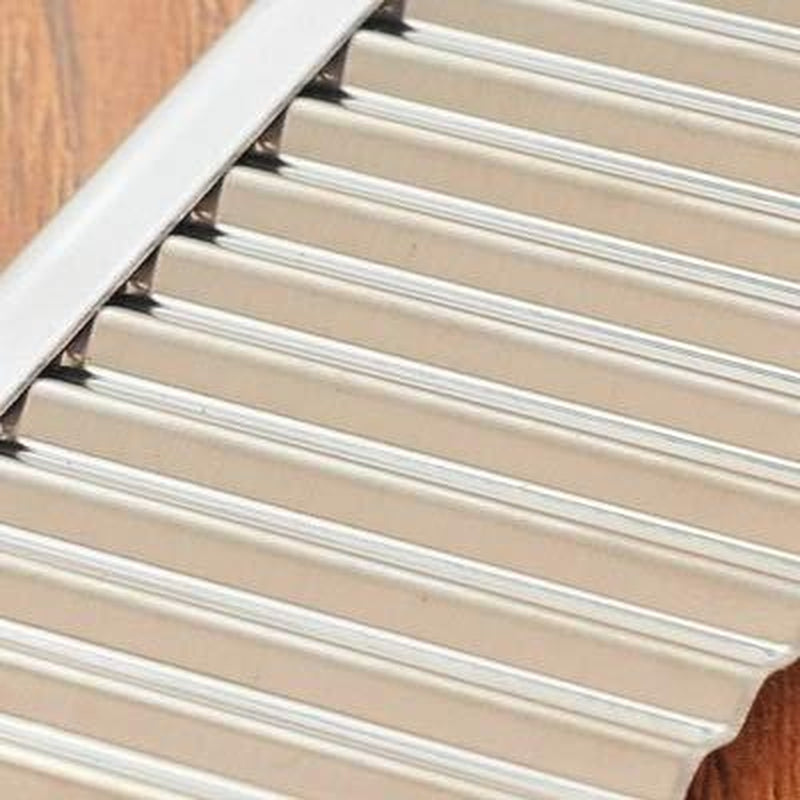 Vegetable & Fruit Wavy Crinkle Cutting Tool Serrator Salad Chopping Knife French Fry Cutter, Steel Blade Potato Slicer, Cucumber, Carrot Chops