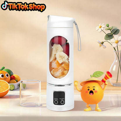 Ultimate Portable Blender! USB Rechargeable & Compact for Smoothies On-The-Go - Perfect Travel, Back to School & Gym! Leak Proof Design, Makes Shakes & Baby Food in Seconds Cup Juicer Rechargeable Mini Blender Vegetable