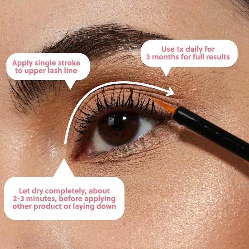 FORCHICS Eyelash Enhancing Serum with Powerful Peptides & Plant Botanicals for Thinning Lashes 3ML Makeup Cosmetic