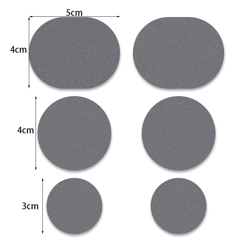 6PCS Sports Shoe Repair Patches, Anti-Wear Shoe Patches, Insole Repair Patches, Self-Adhesive Patches inside High Heels