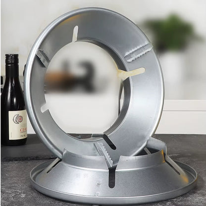 Home Gas Stove Fire Wind Proof Energy Saver Cover Wind Shield Bracket Disk Fire Reflection Windproof Stand Kitchen Cooker Cover