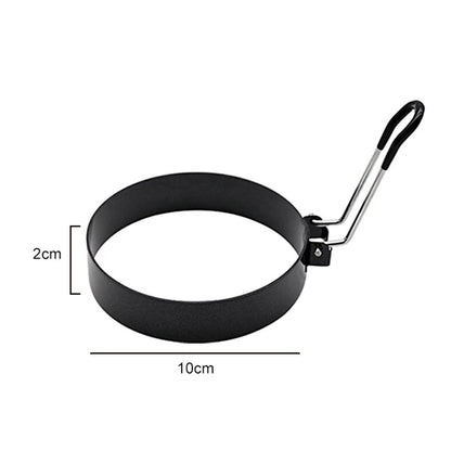 Professional Stainless Steel Egg Fried Ring Nonstick round Pancake Mold