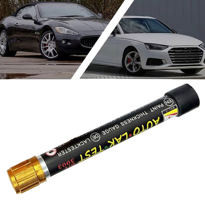 Medidor de Espessura de Pintura Automotiva 1 Peça, Testador de Pintura para Carros, Verificador de Colisão/Reparo, Medidor de Tinta com Escala e Ponta Magnética.