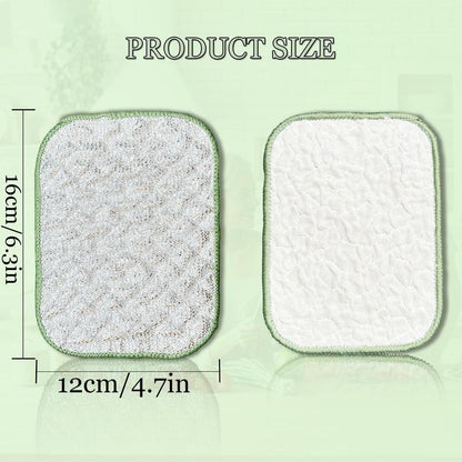 10 Pcs Multipurpose Wire Dishwashing Rags for Wet and Dry, Double Sided Wire Washing Cloth, Reusable Miracle Cleaning Cloths, Non Scratch Dishcloth for Home Kitchen, Sinks