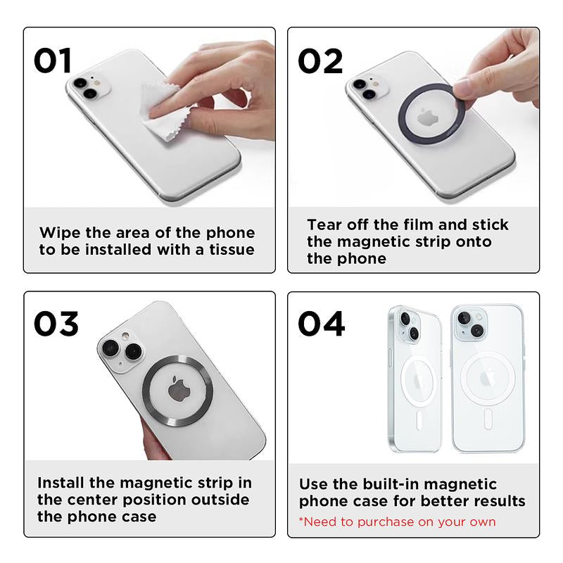 Magnetic Power Bank 10000Mah Wireless Portable Charger with USB-C Cable LED Display Foldable Battery Pack for Iphone 16/15/14/13/12/Pro/Pro Max Series Charging Compact Silicone Black