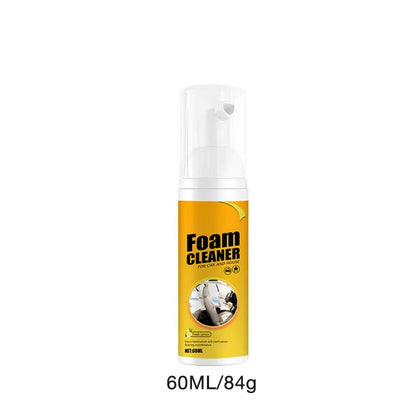 SEAMETAL 150/60Ml Multi-Purpose Foam Cleaner Spray Car Home Interior Cleaner Foam Spray Anti-Aging Protection for Car Accessorie